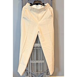 Vince Pants Women 2 Pintuck Wide-Leg Pant Beige NWT